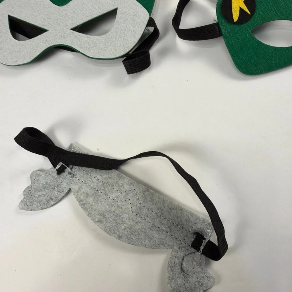 10 Felt Superhero Avengers Masks cosplay Party Favor - Picture 6 of 6